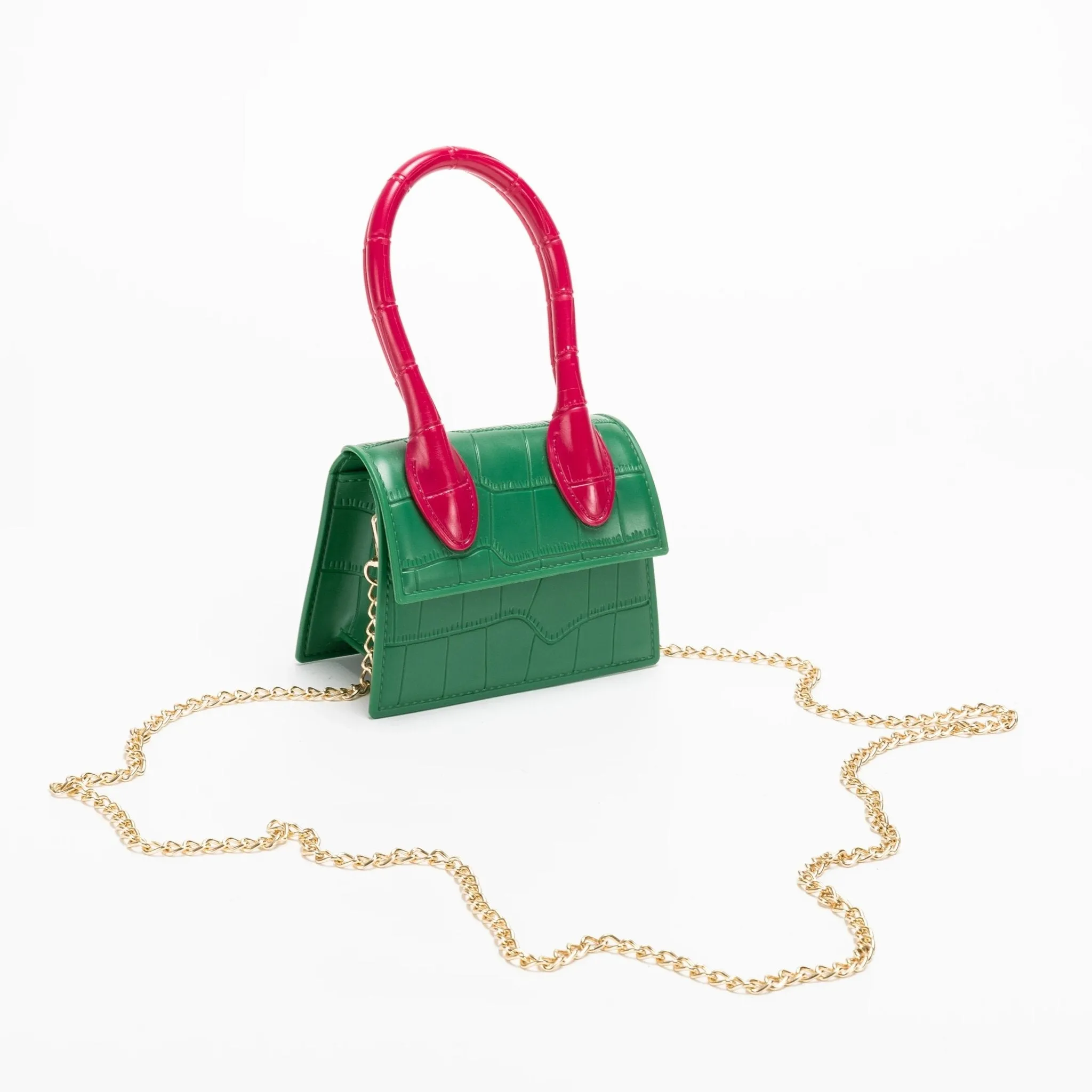 Pre Order:  Crocodile Pattern Mini Handbag