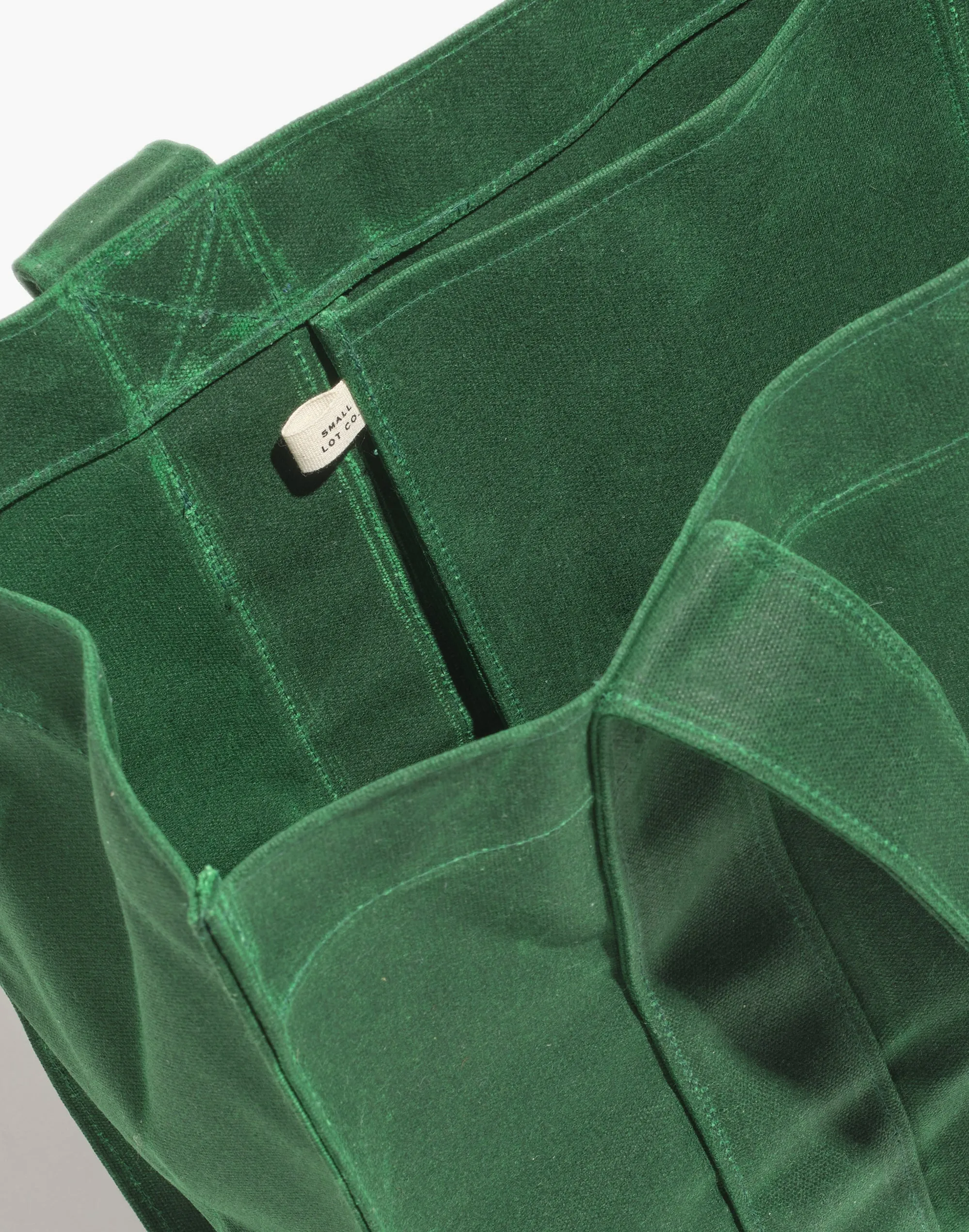 Preorder | Waxed Canvas Tote | Emerald