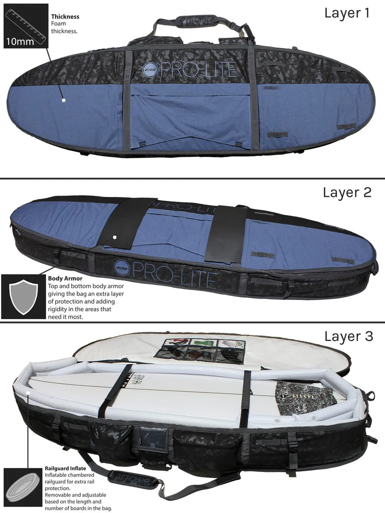 Pro-Lite Armored Coffin 2-3 Boards