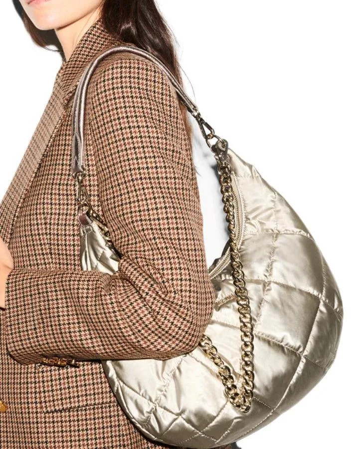 Quartz Pearl Madison Shoulder Bag