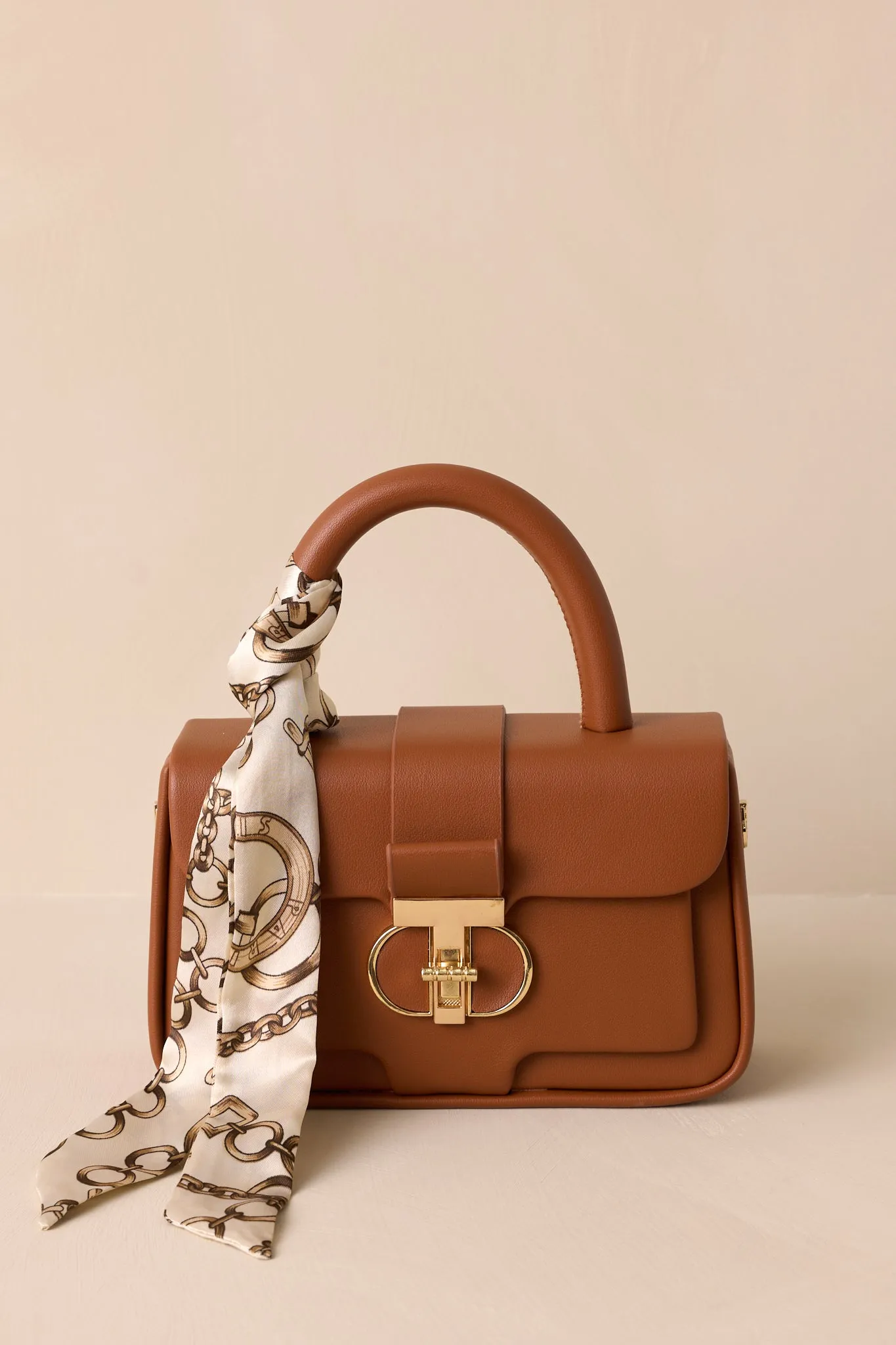 Regal Repose Brown Handbag