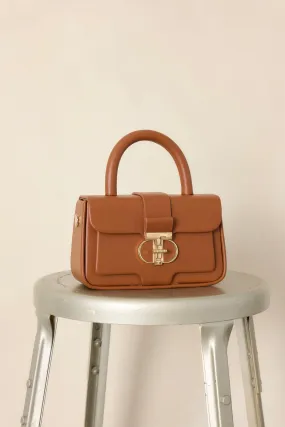 Regal Repose Brown Handbag