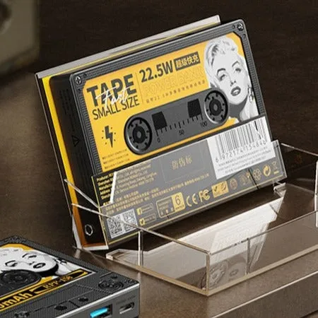 Retro Cassette Power Bank