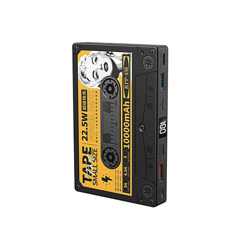 Retro Cassette Power Bank