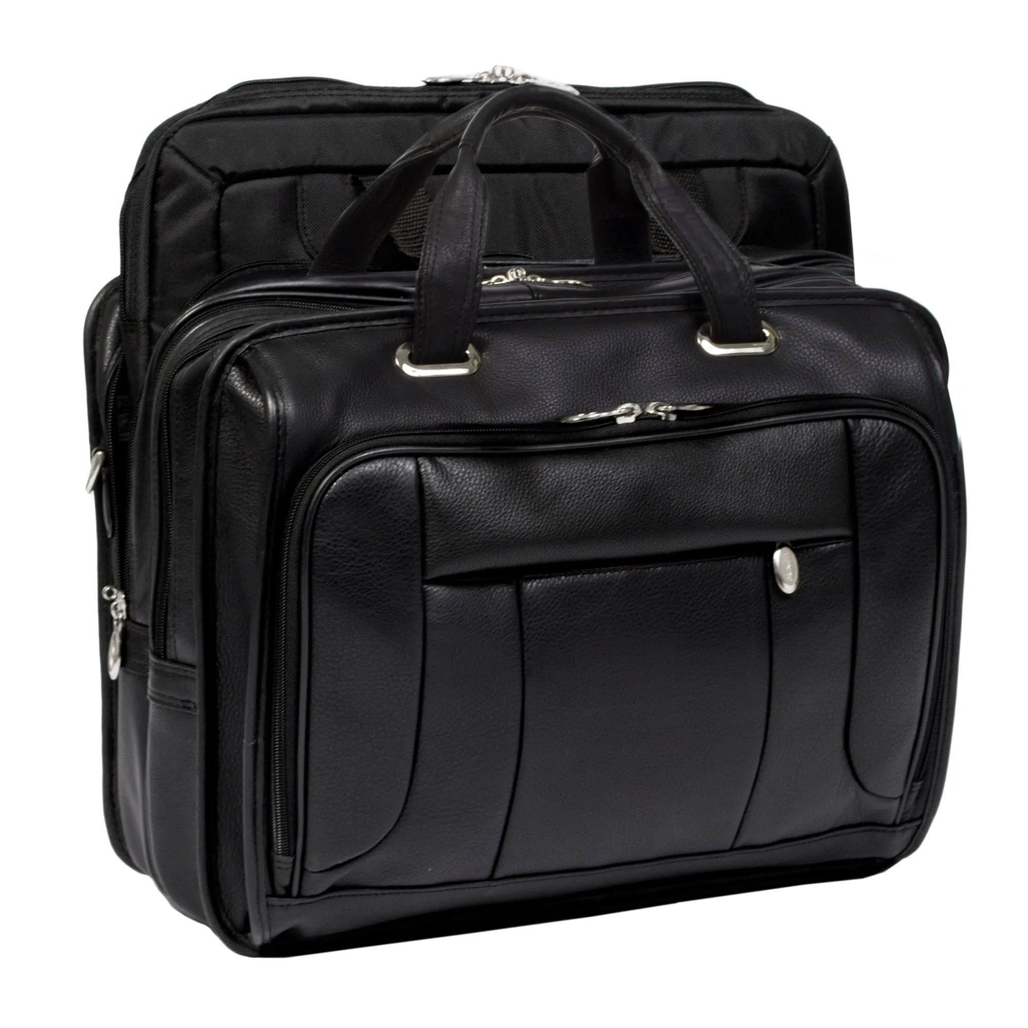 RIVER WEST | 15" Leather Laptop Briefcase