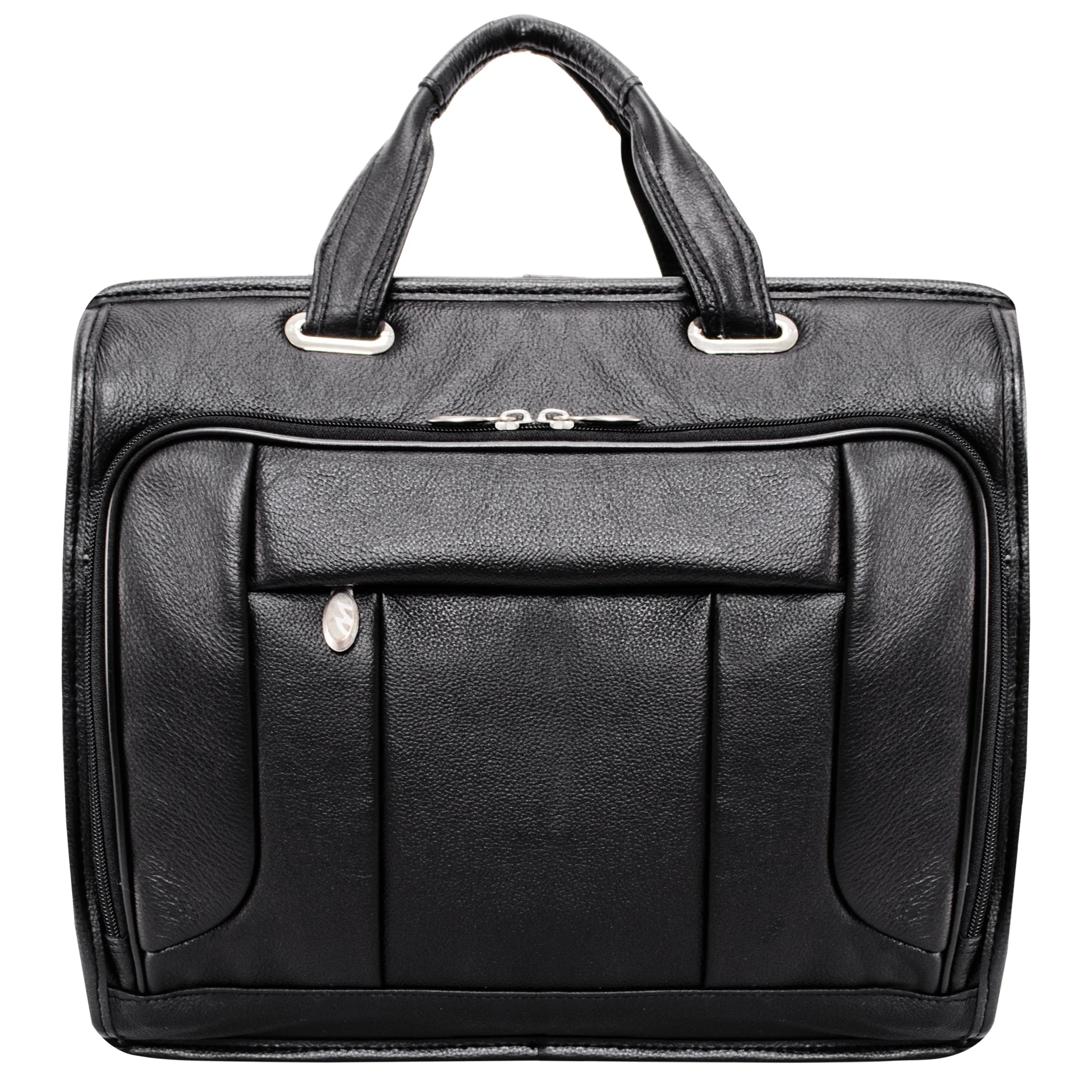 RIVER WEST | 15" Leather Laptop Briefcase