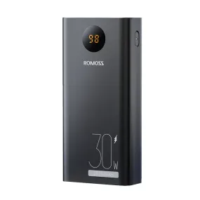 Romoss Power Bank Zeus 30000Mah 30W Bk