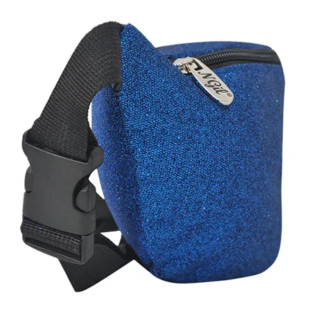 Royal Blue Glitter Fanny Pack