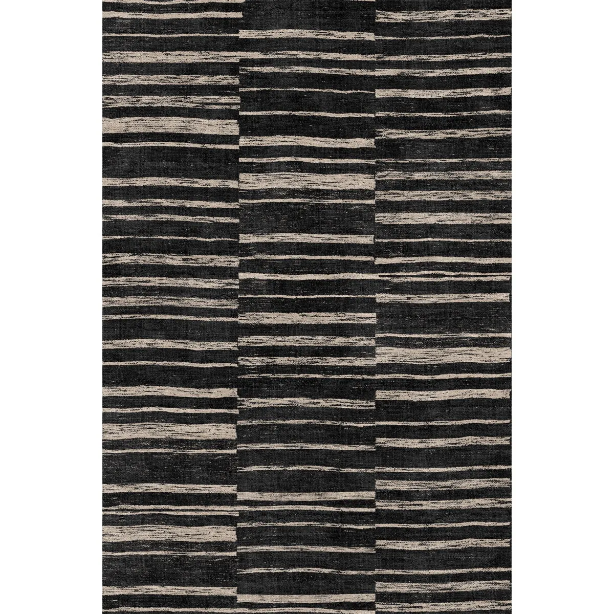 Sahara Black & Natural Rug