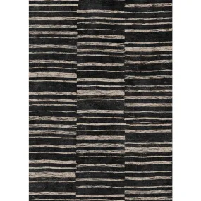 Sahara Black & Natural Rug