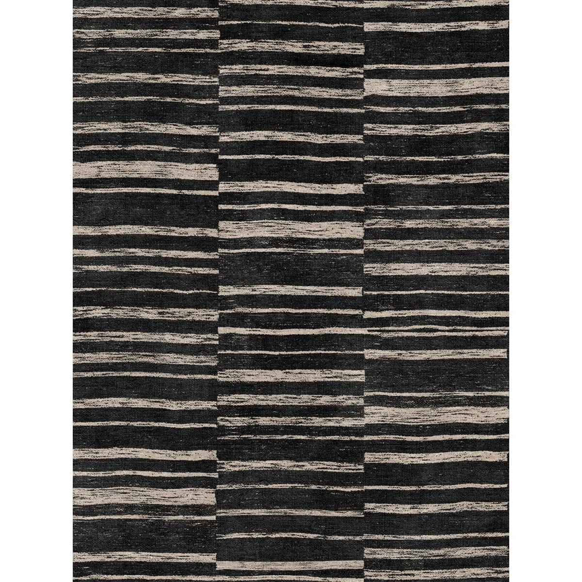 Sahara Black & Natural Rug