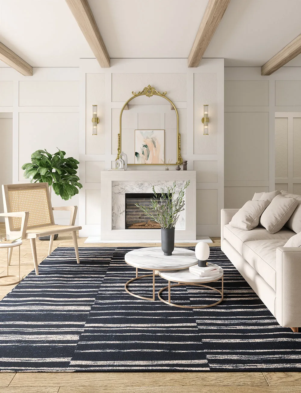 Sahara Dark Navy Rug