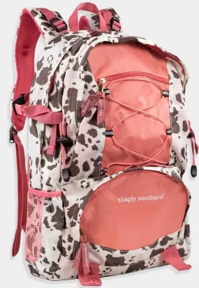 Simply Southern backpack - cow