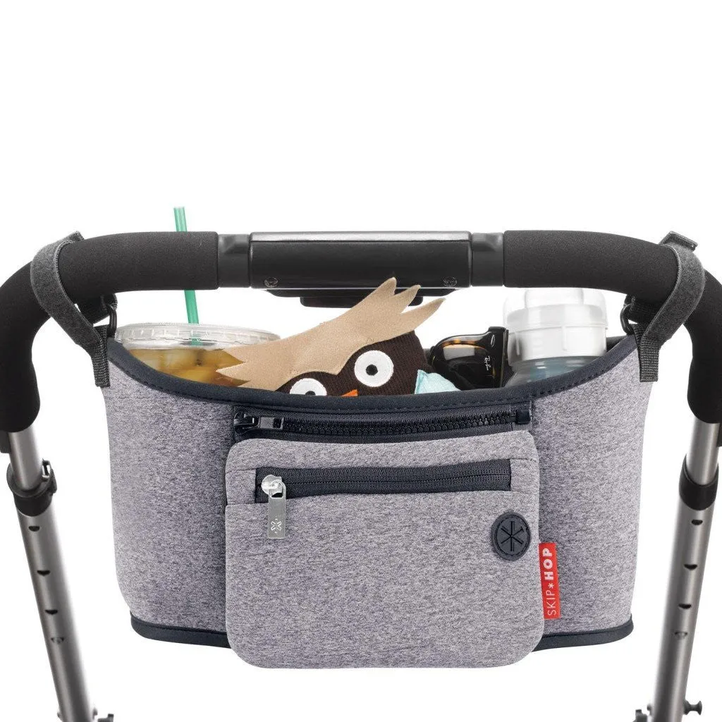 Skip Hop Grab & Go Stroller Organizer in Heather Grey