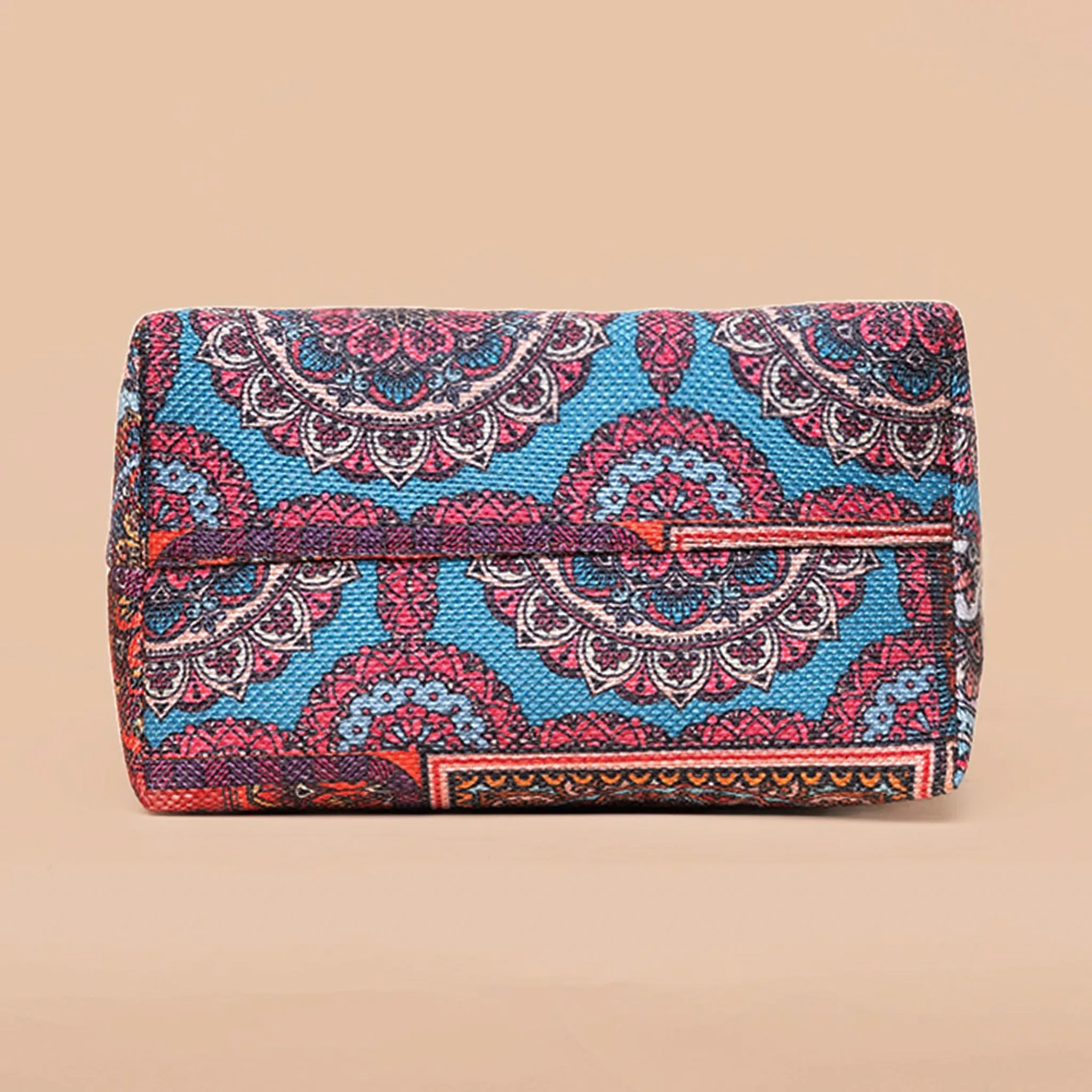 Smoor Cookies x Multicolor Mandala Print Flap Sling Bag