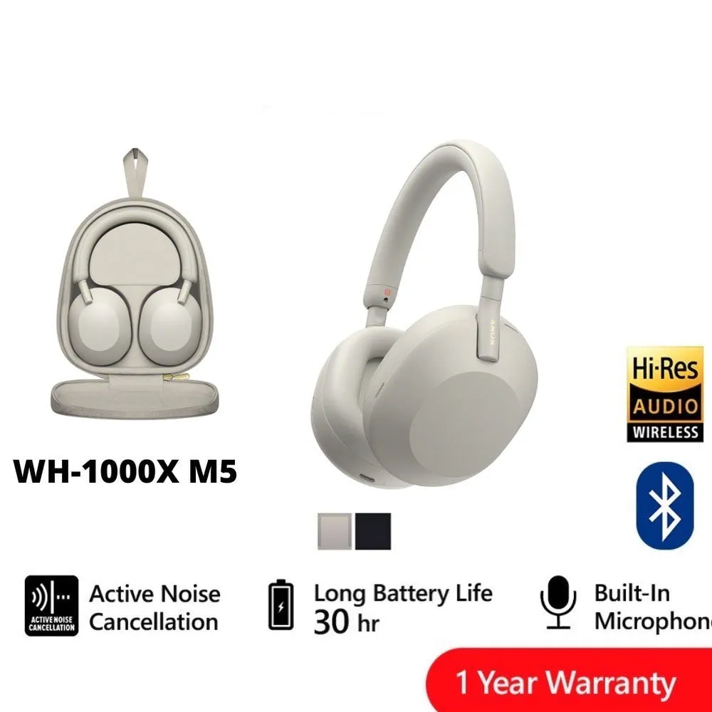 Sony WH-1000XM5 / WH-1000XM4 Wireless Noise Cancelling Headset