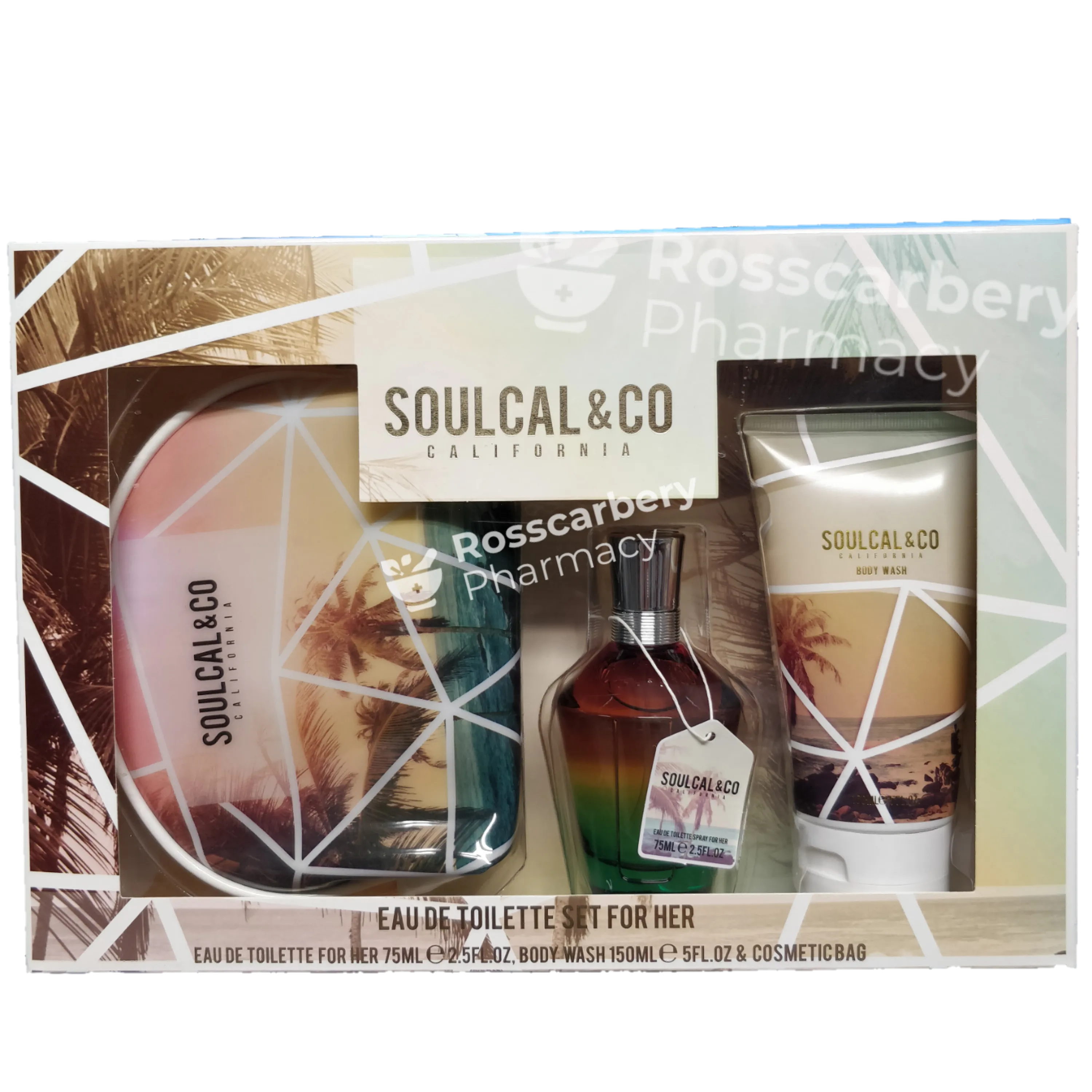 Soulcal & Co California 3 piece Eau De Toilette Set For Her