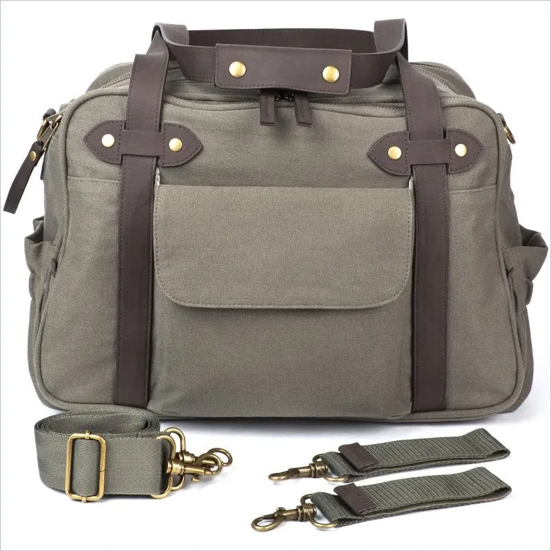 SoYoung Charlie Diaper Bag in Green Khaki