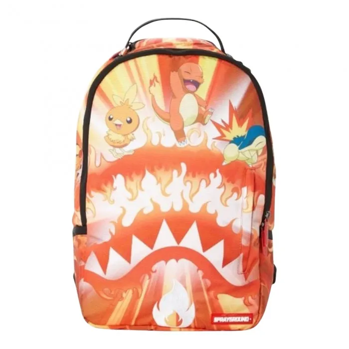 SPRAYGROUND POKEMON FIRE SHARK BACKPACK