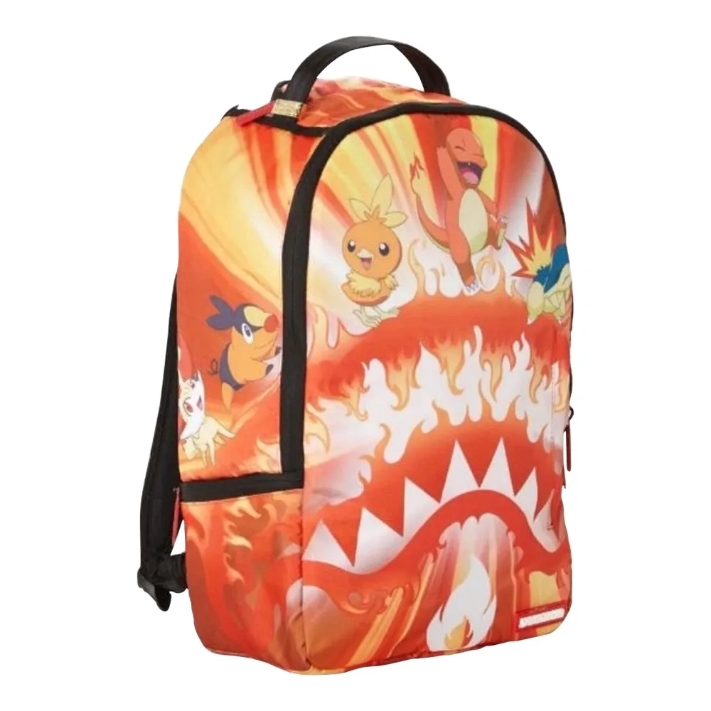 SPRAYGROUND POKEMON FIRE SHARK BACKPACK