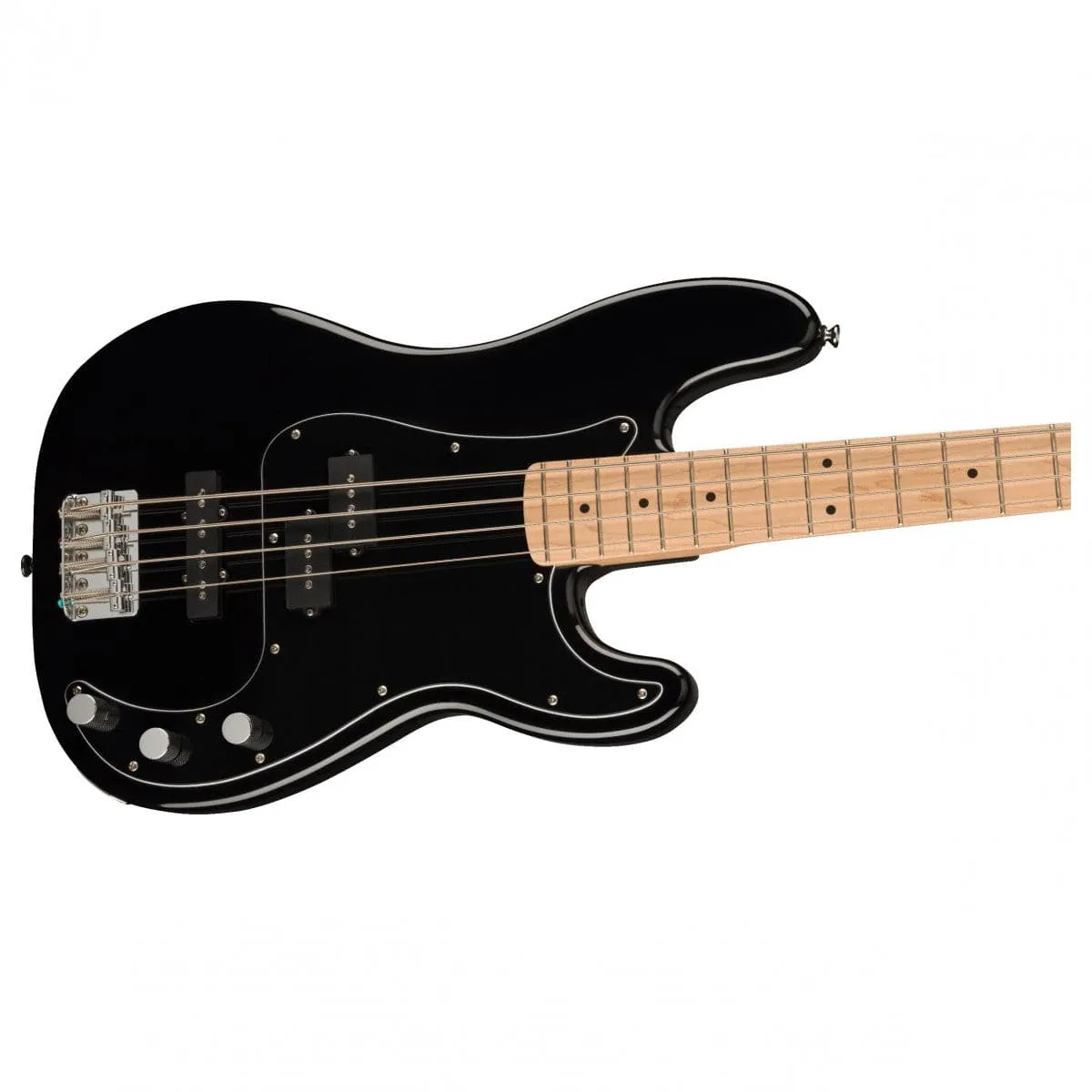 Squier Affinity PJ Bass with Fender Rumble 15 Amplifier Package - Black