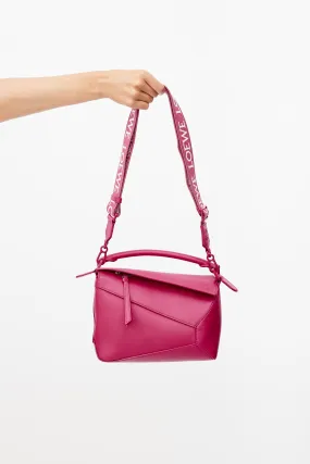 SS 2023 Fuchsia Small Puzzle Crossbody Bag