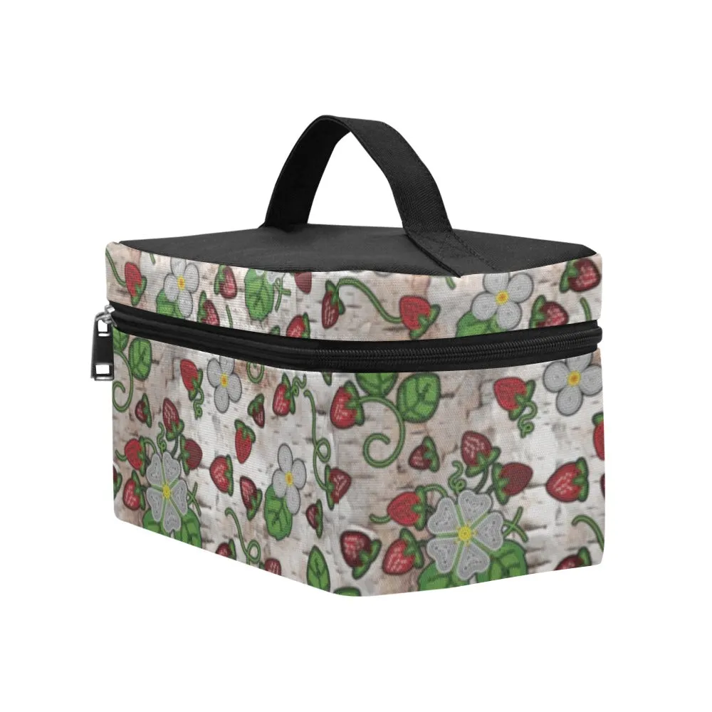 Strawberry Dreams Br Bark Cosmetic Bag/Large