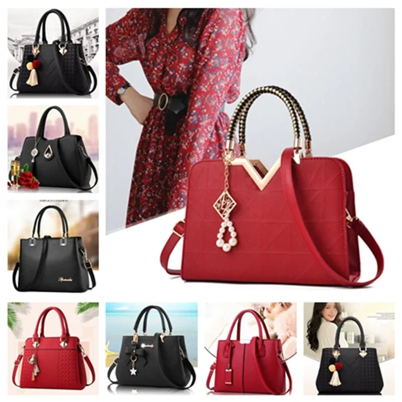 Stylish Women’s Top-handle Leather Totes Bag