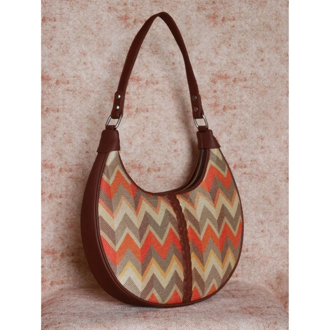 Tidal Wave Hobo Bag