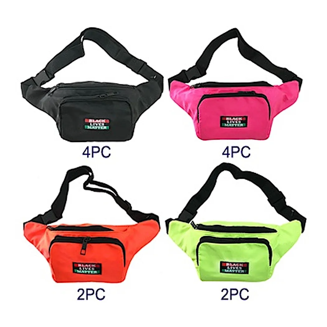 TP260 - Black Lives Matter Nylon Fanny Pack Waist Bag