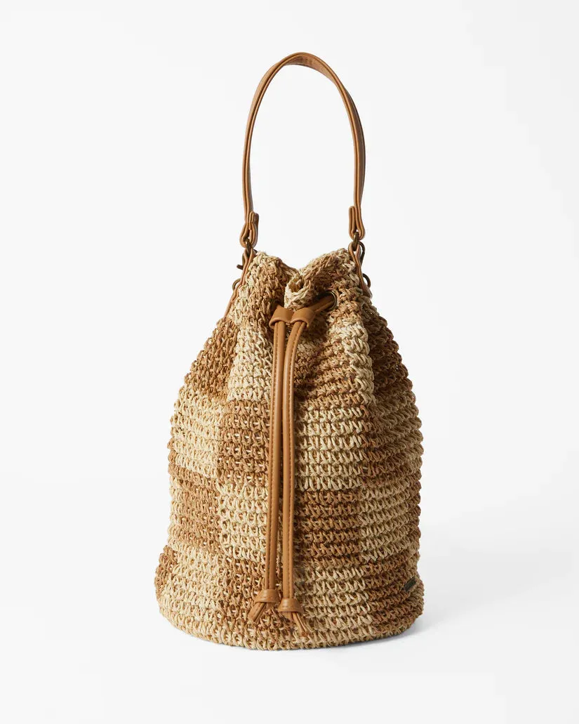 Travel More Straw Bag