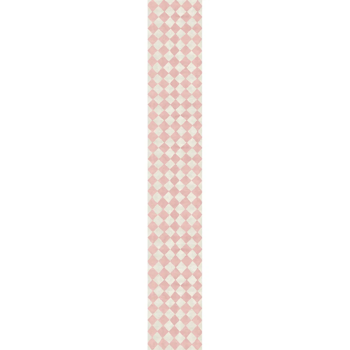 Trestres Checkered Malibu Pink & Ivory Rug