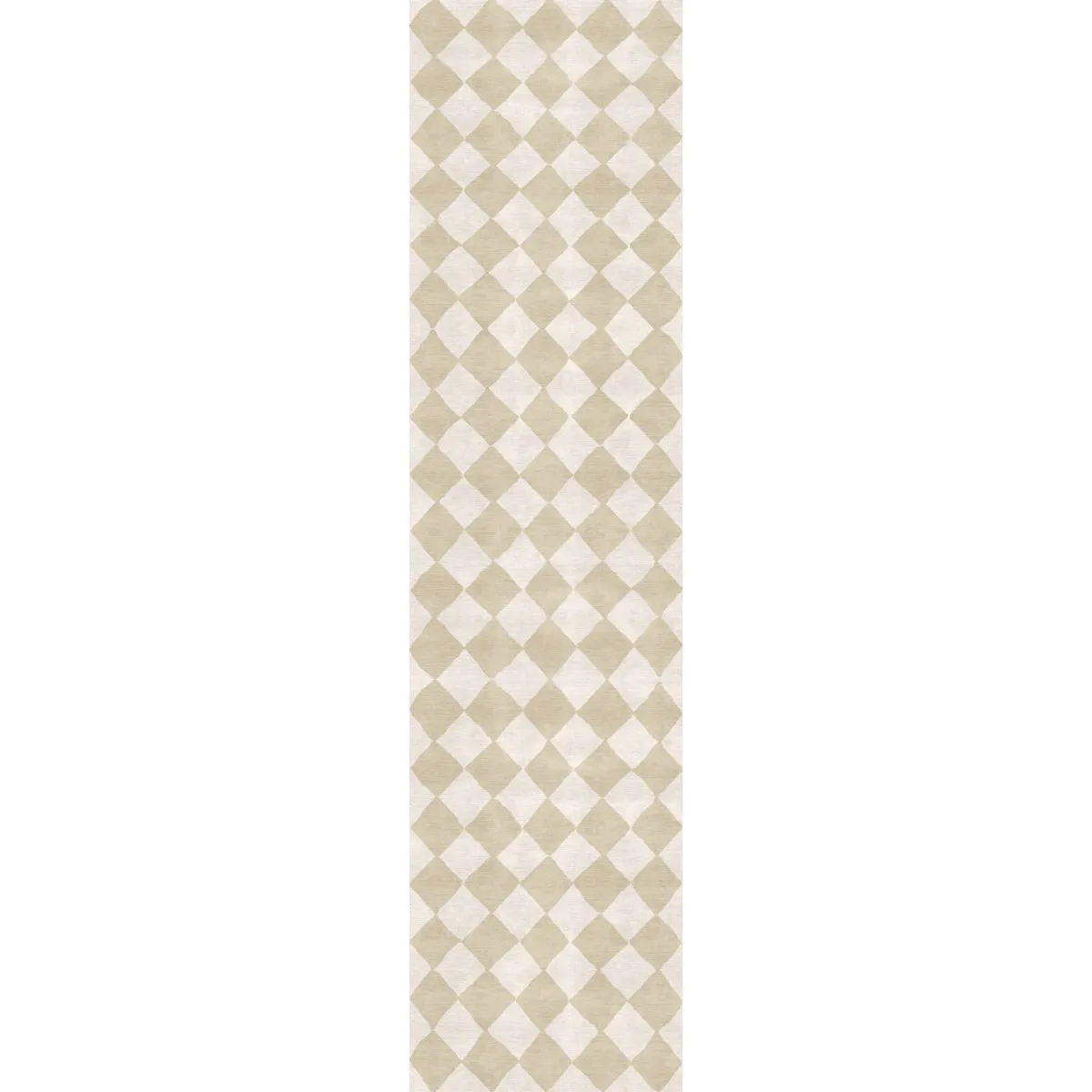 Trestres Checkered Natural & Ivory Rug