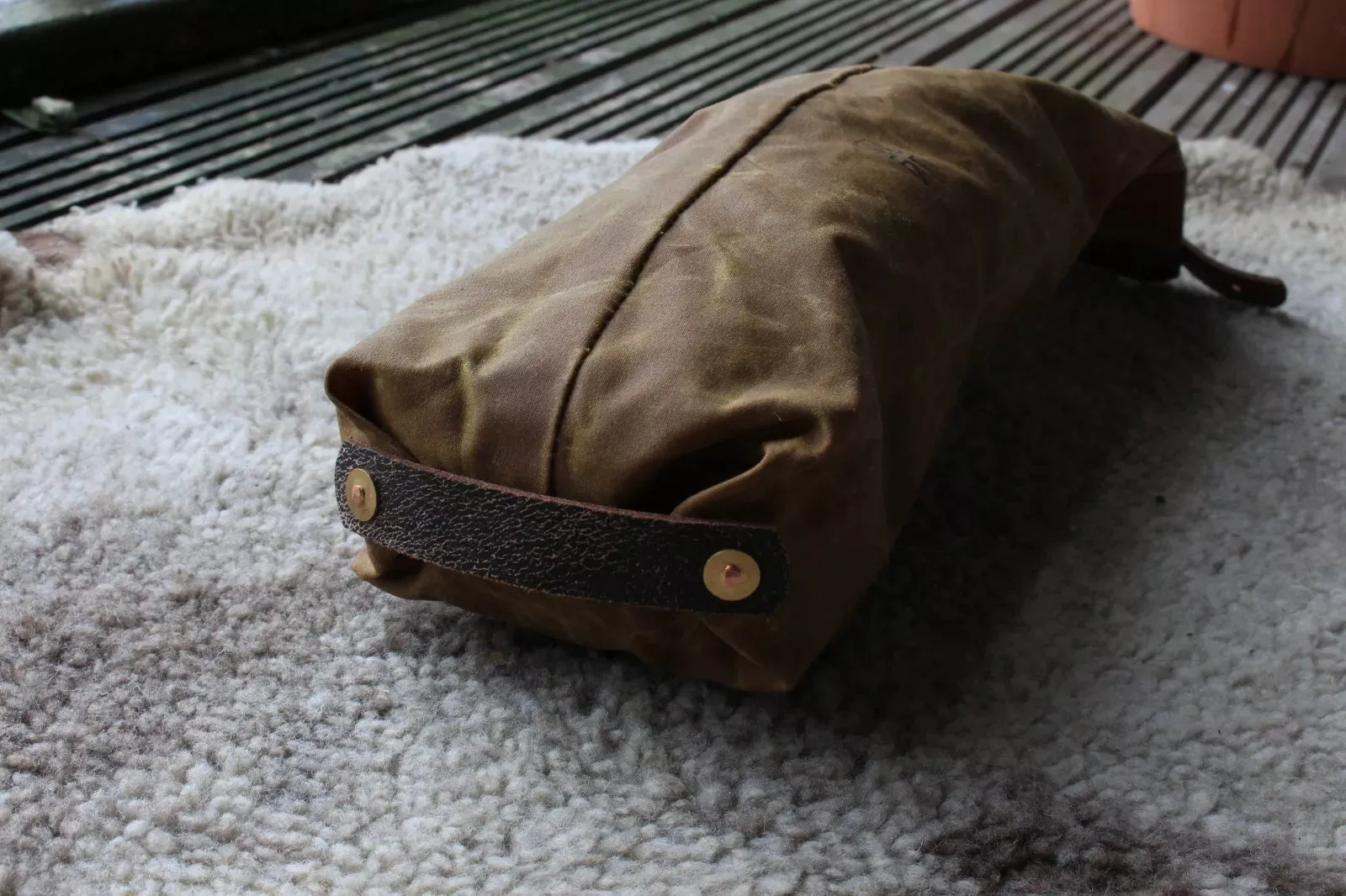 UPGRADE: matching storage roll-top tarp bag