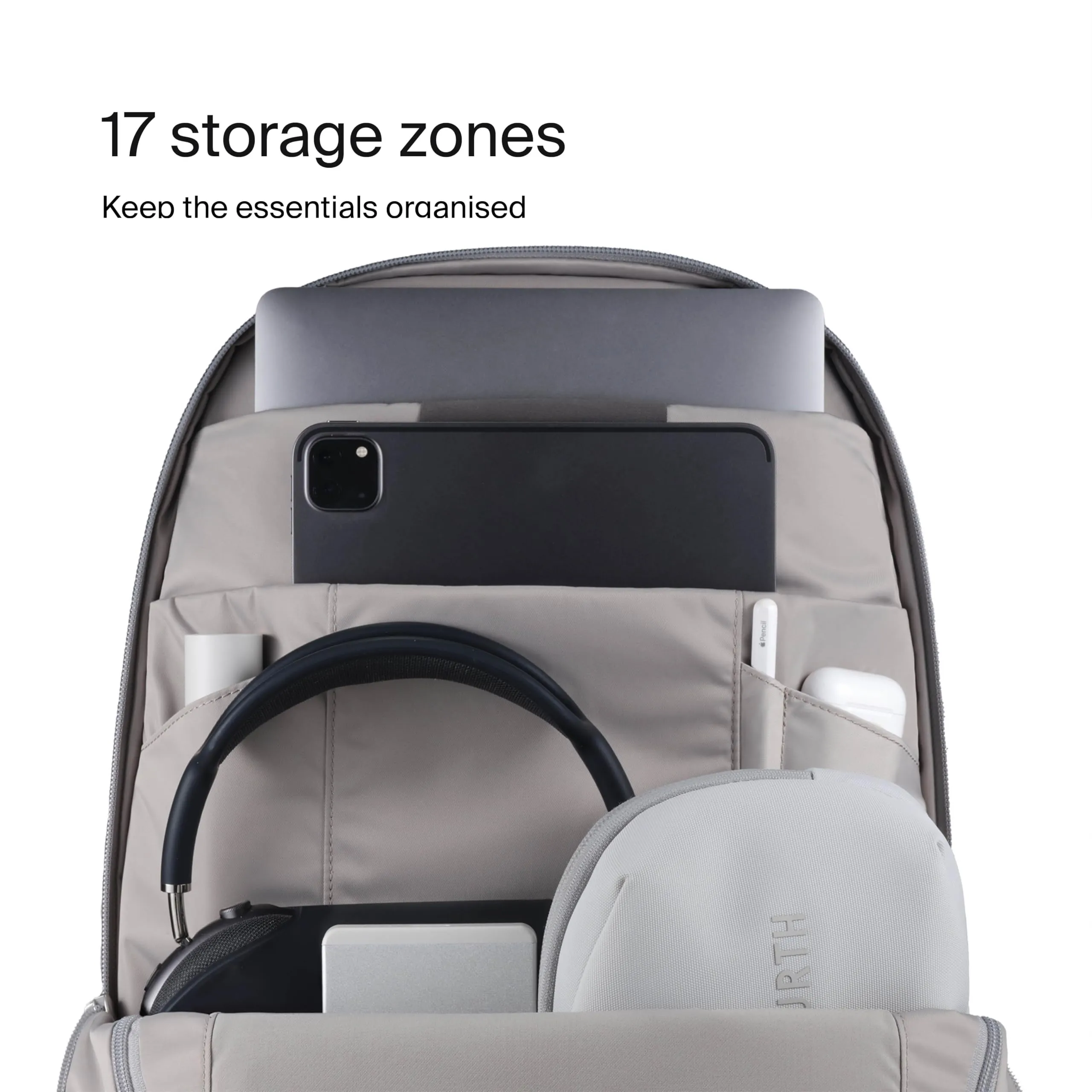 Urth Norite 24L Backpack   Camera Insert (Ash Grey)