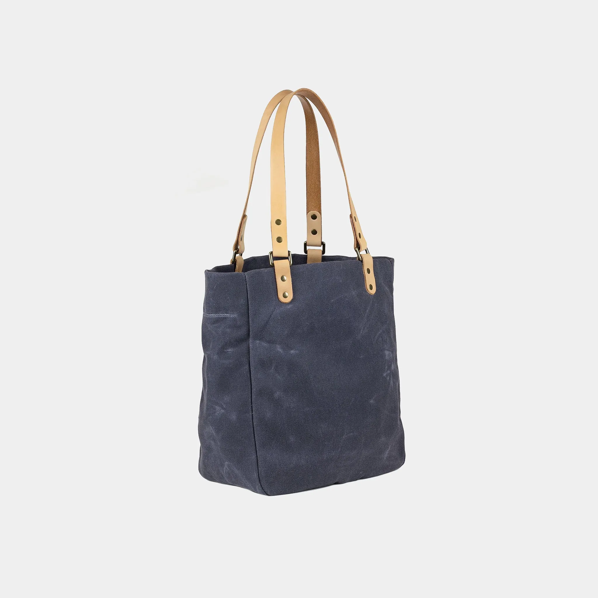 Utility Waxed Canvas Tote Bag