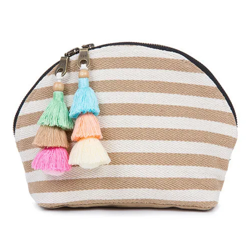 Valerie Double Tassel Cosmetic Sand