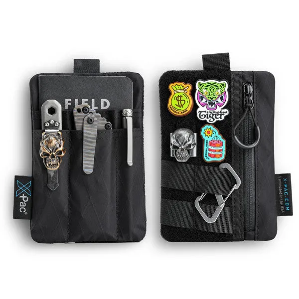 VE27 Organizer Pouch, Cordura EDC Pouch with Zipper Pocket