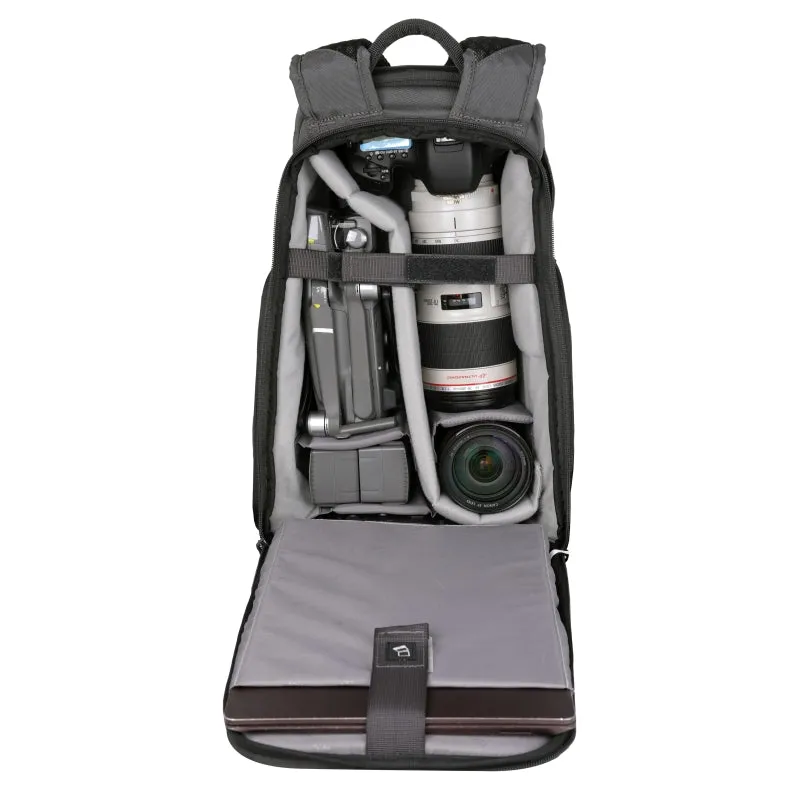 VEO Adaptor R44 Black Camera Backpack w/ USB Port - Rear Access