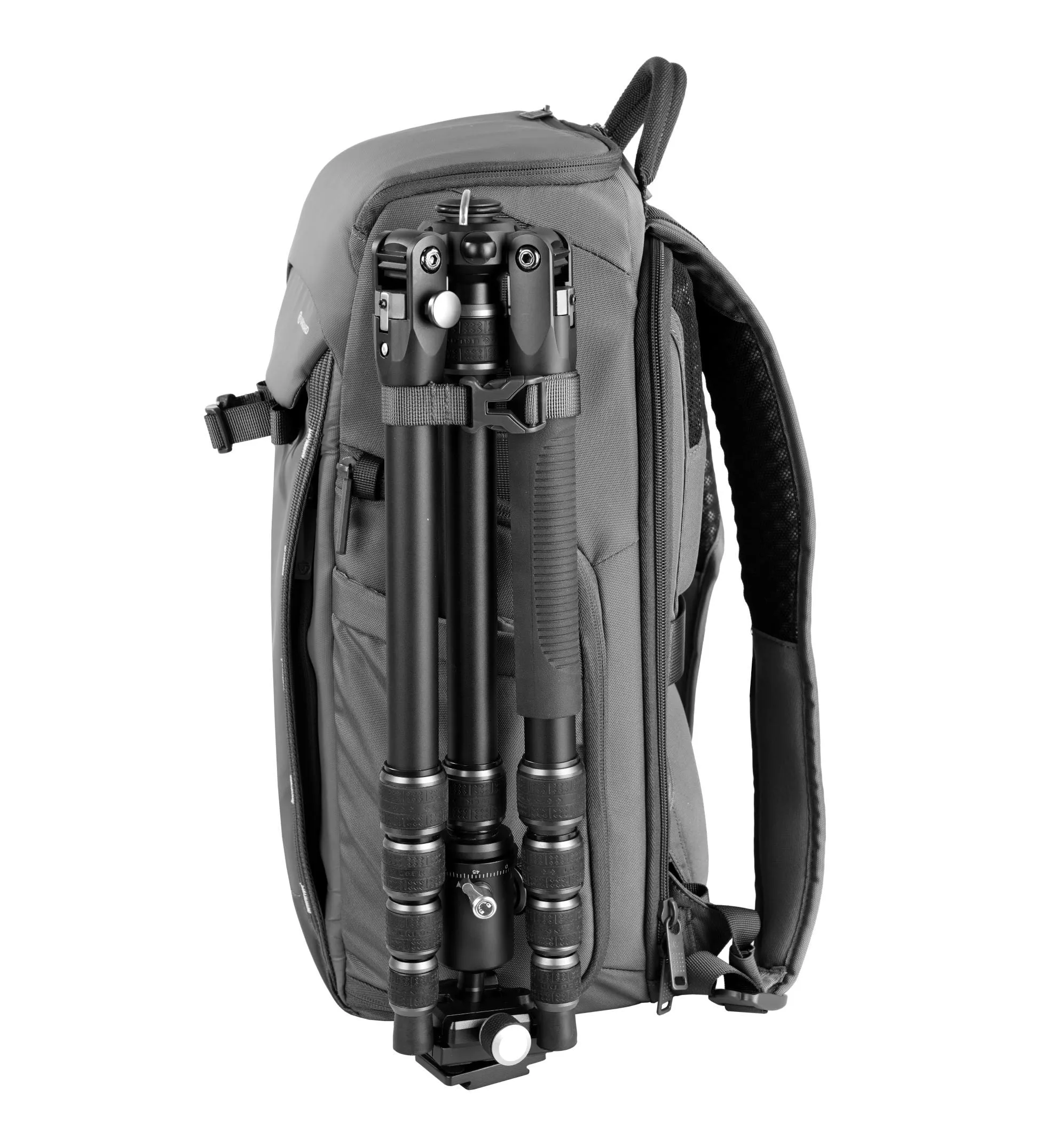 VEO Adaptor R44 Gray Camera Backpack w/ USB Port - Rear Access