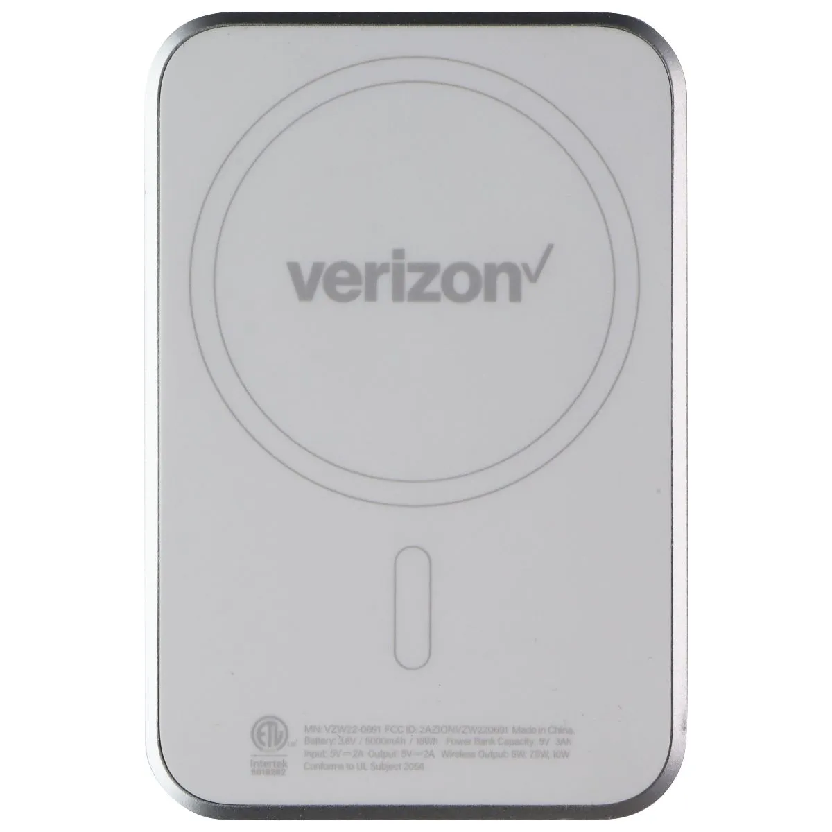 Verizon Magnetic 10W 5000 mAh Battery - White