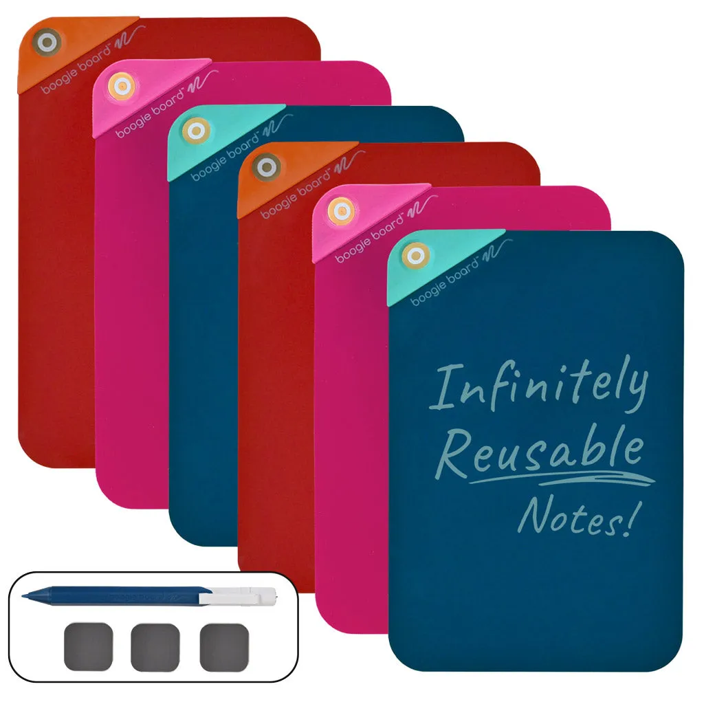 VersaNotes™ Reusable Notes 4X6 6 Pack