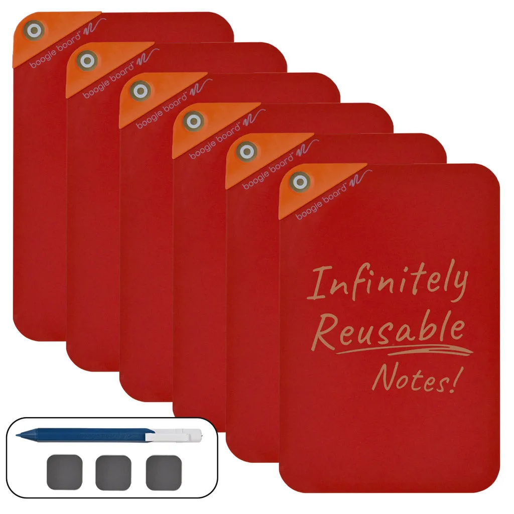 VersaNotes™ Reusable Notes 4X6 6 Pack