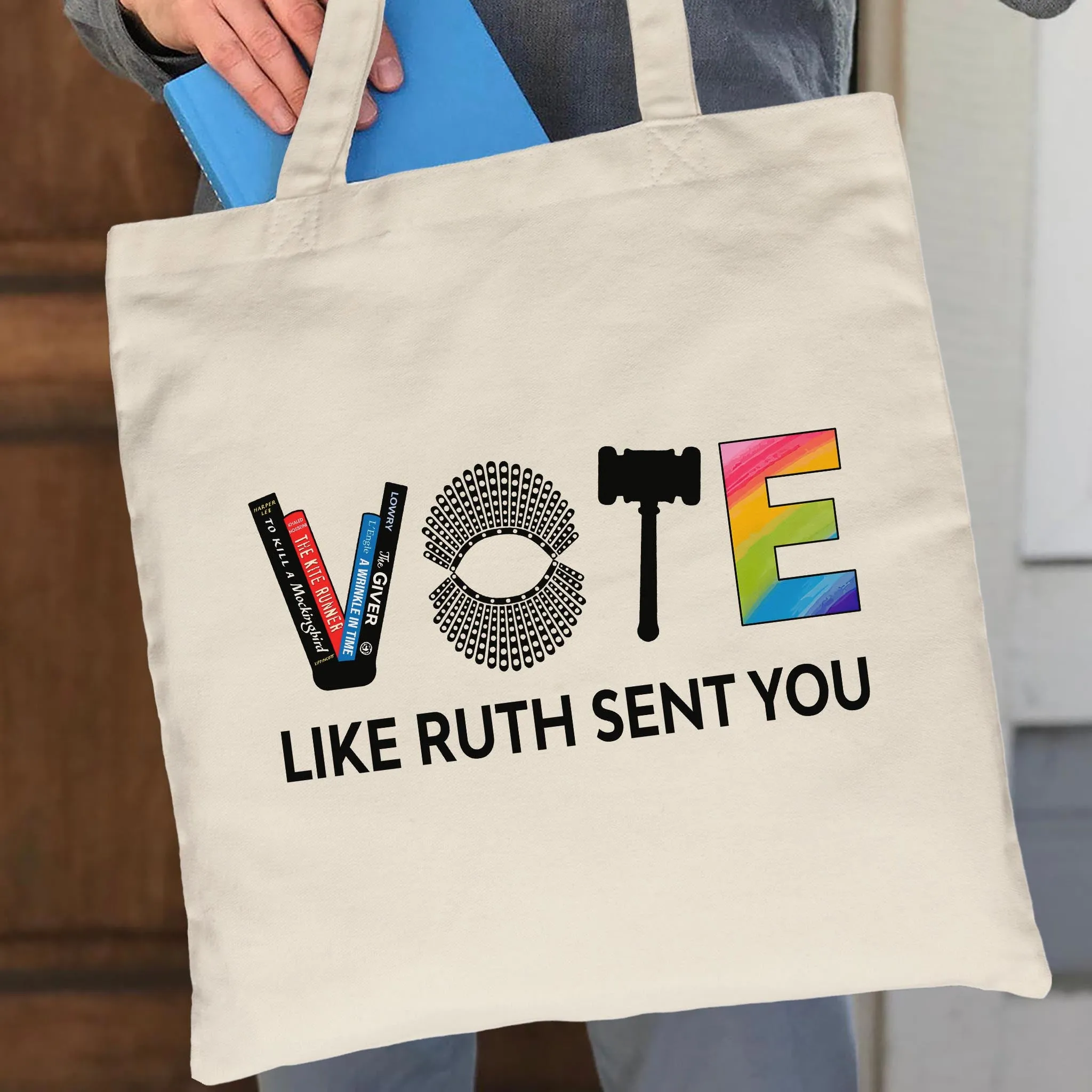 Vote Like Ruth Sent You Tote Bag TBW401