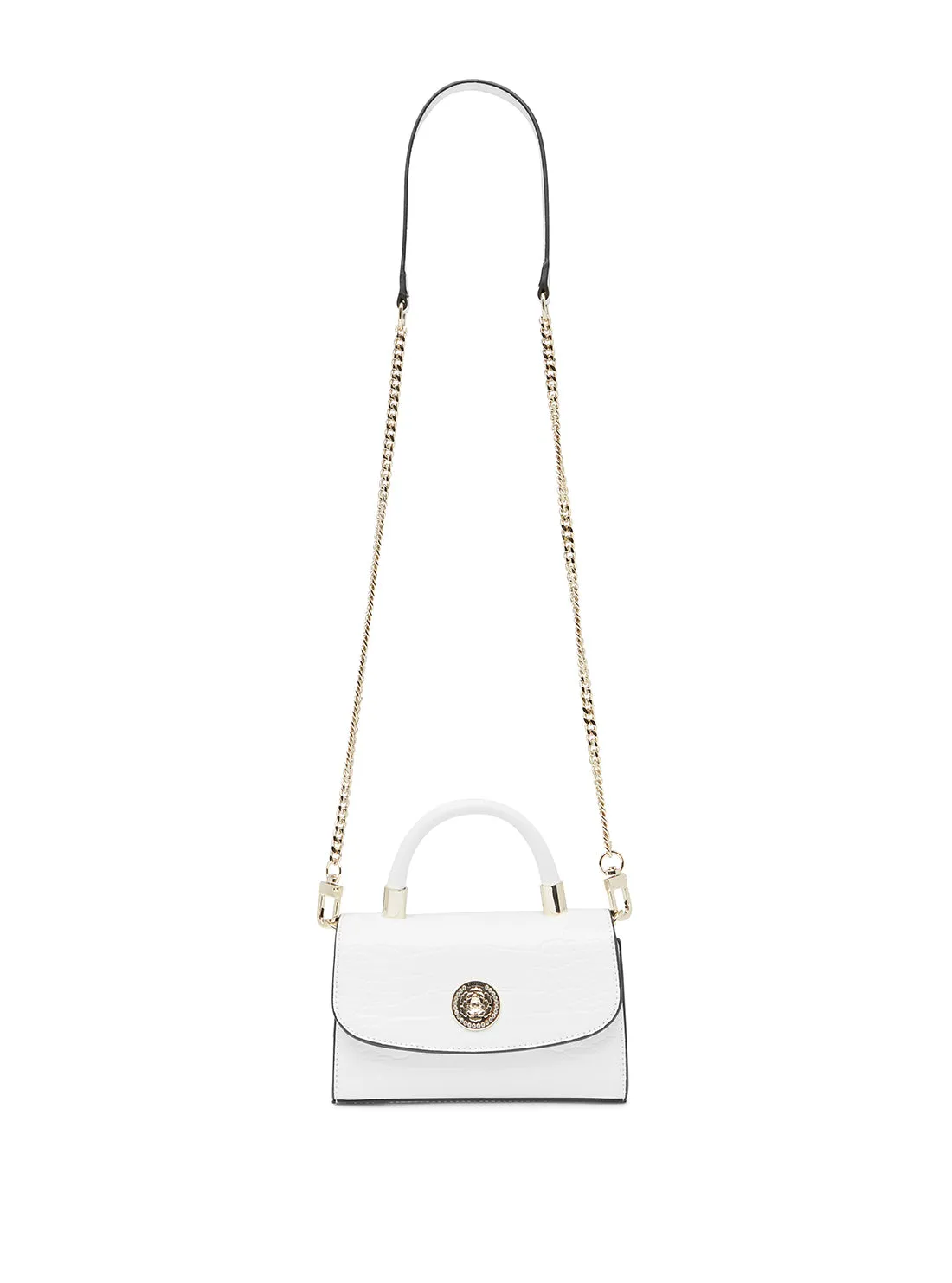 White Golden Rock Crossbody Bag