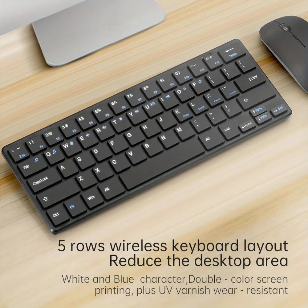 Wireless Keyboard Mouse Combo 2.4G Set Portable