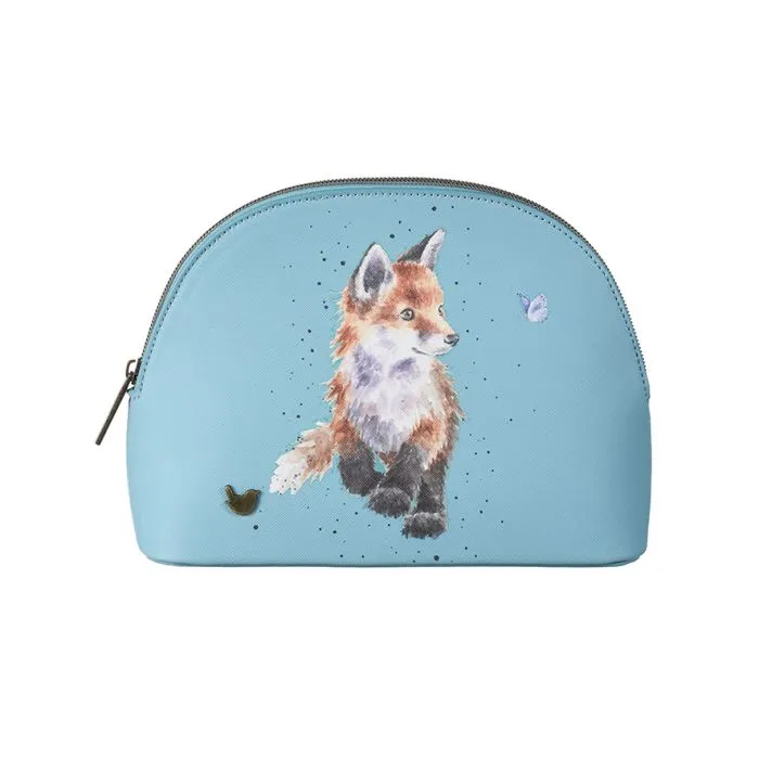 Wrendale Born to be Wild Fox Medium Cosmetic Bag